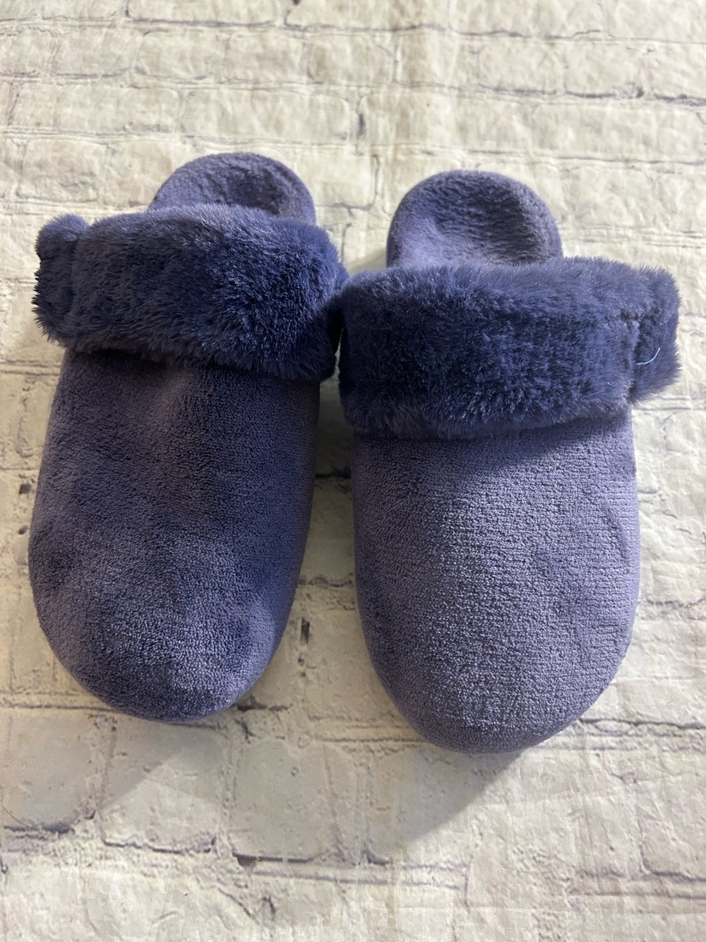 VIONIC GEMMA PLUSH MULE SLIPPER LINE SOFT FAUX FUR SUPPORT ORTHOTIC WITH ARCH 8